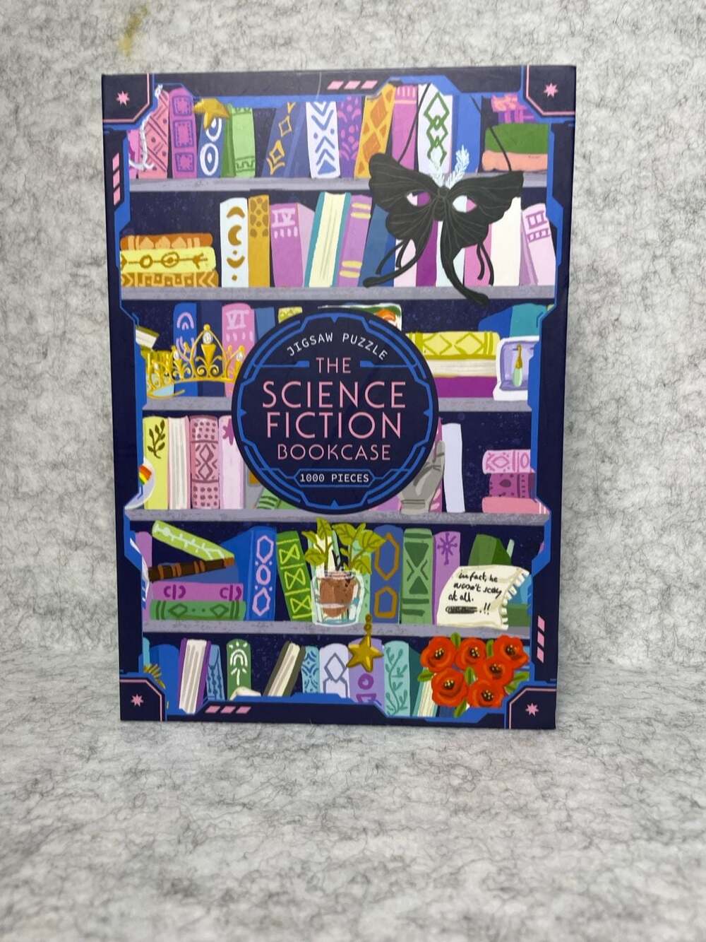 New Illumicrate The Science Fiction Bookcase 1000-Piece Jigsaw Puzzle